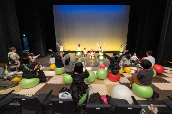 毎回盛り上がるステージ